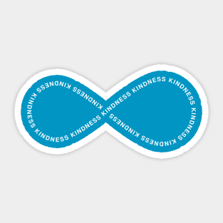 INFINITE KINDNESS (WHITE) Sticker